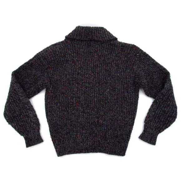 Vintage Petite Sophisticate Cardigan Sweater Womens Small Cable Knit Open V-Neck - Picture 10 of 12